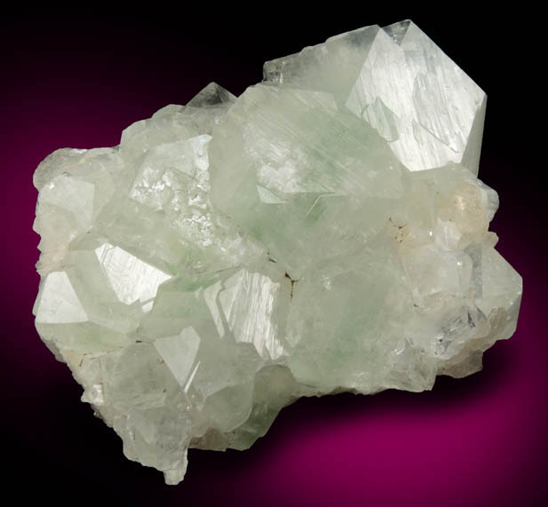 Apophyllite (with green zones) from Jalgaon, Maharashtra, India