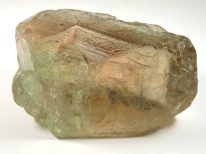 Fluorite (bi-colored) from Alto Ligonha Pegmatite Field, Zambezia Province, Mozambique