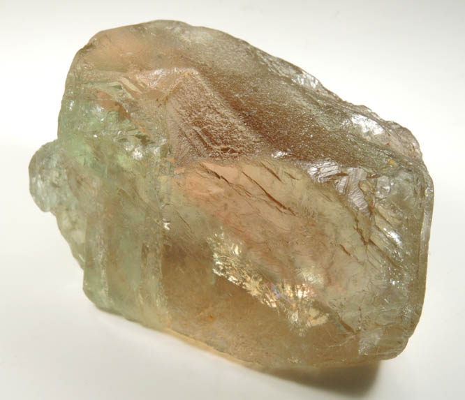 Fluorite (bi-colored) from Alto Ligonha Pegmatite Field, Zambezia Province, Mozambique