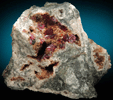 Roselite with Dolomite from Aghbar Mine, 10 km east of Bou Azzer Mine, Zagora, Dra-Tafilalet, Morocco