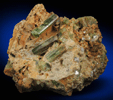 Elbaite Tourmaline in Cookeite from Mount Mica Quarry, Paris, Oxford County, Maine (Type Locality for Cookeite)