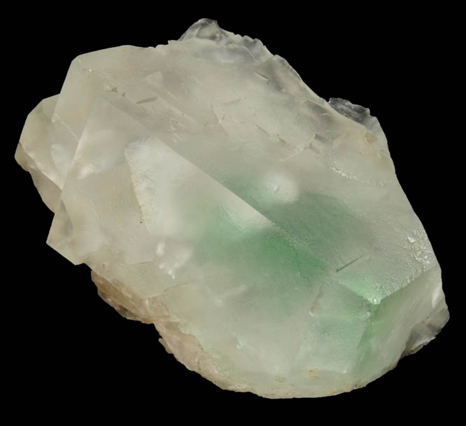Fluorite (color zoned) from Pea Blanca Mine, San Pablo de Borbur, Vasquez-Yacopi Mining District, Boyac Department, Colombia