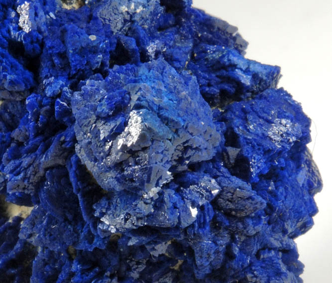 Azurite with minor Malachite from Copper Queen Mine, Bisbee, Warren District, Cochise County, Arizona