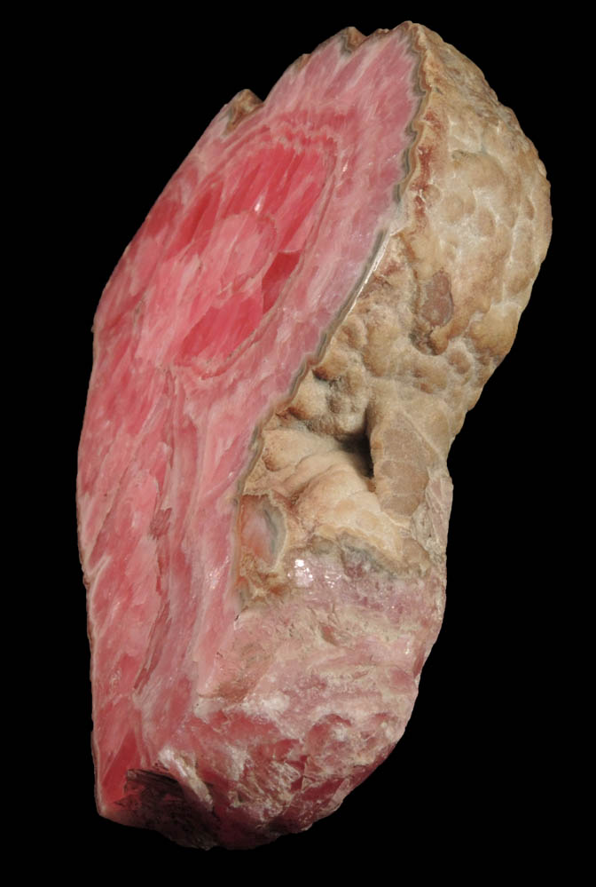 Rhodochrosite from Capillitas Mine, Catamarca Province, Argentina