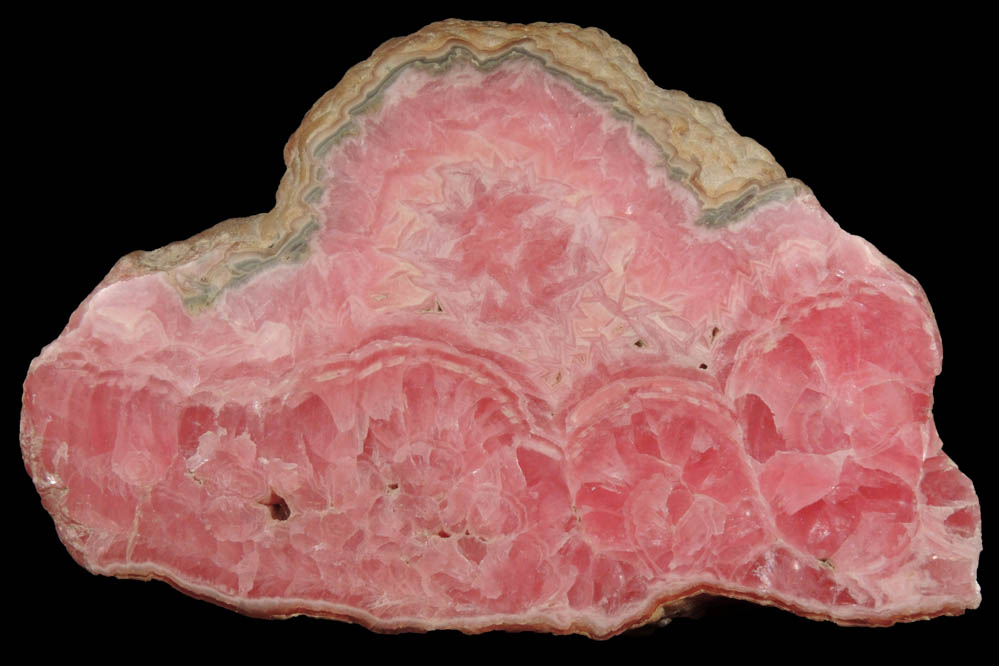 Rhodochrosite from Capillitas Mine, Catamarca Province, Argentina