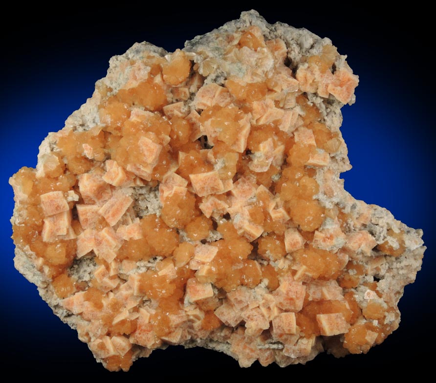 Stellerite and Chabazite from Sarbaiskiy Mine, Rudnyy, Kustanay Oblast, Kazakhstan