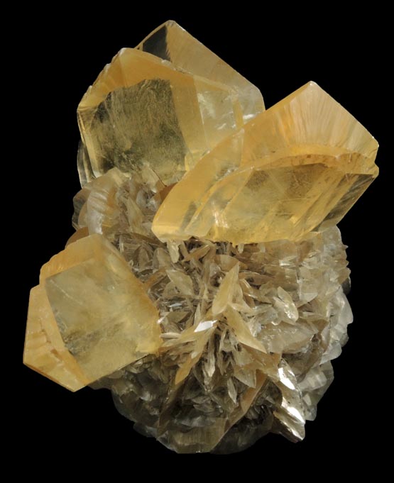 Gypsum from Red River Floodway, Winnipeg, Manitoba, Canada