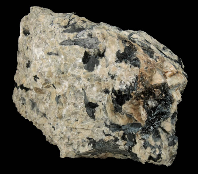 Riebeckite from Quincy, Norfolk County, Massachusetts