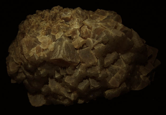 Harmotome on Calcite from Whitesmith Mine, near Strontian, Loch Sunart, Highland (formerly Argyll), Scotland