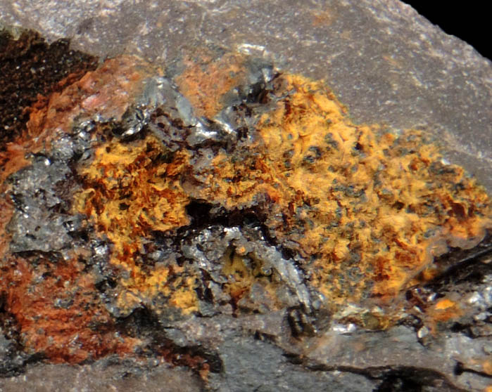 Kidwellite, Beraunite, Cacoxenite, Goethite from Coon Creek Mine, Polk County, Arkansas