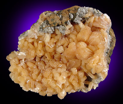 Stilbite from Woodbury Traprock Quarry, east of Woodbury, Litchfield County, Connecticut