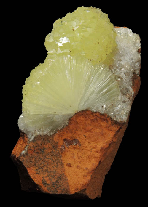 Adamite from Mina Ojuela, Mapimi, Durango, Mexico