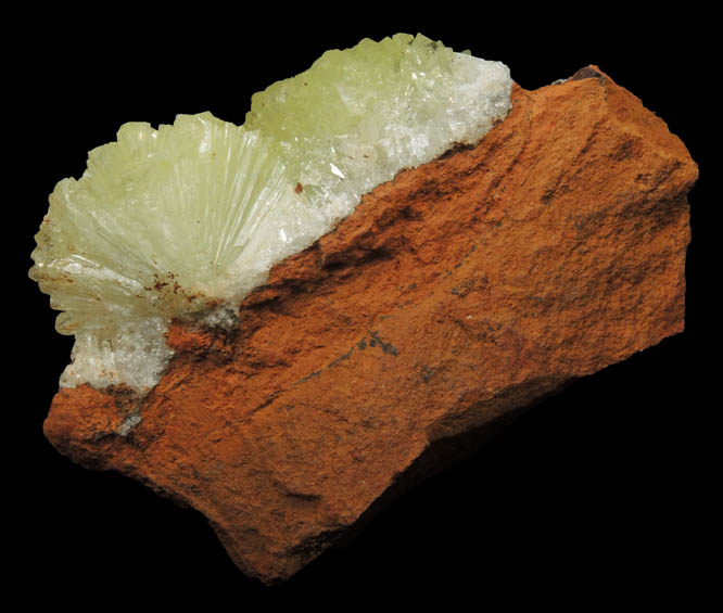 Adamite from Mina Ojuela, Mapimi, Durango, Mexico