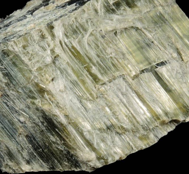 Clinochrysotile from Thetford Mines, Qubec, Canada