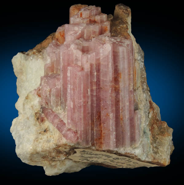 Elbaite var. Rubellite Tourmaline from South Paris, Oxford County, Maine