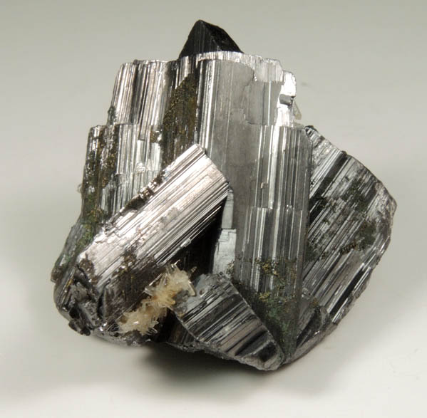 Enargite with Pyrite and Quartz from Butte District, Summit Valley, Silver Bow County, Montana