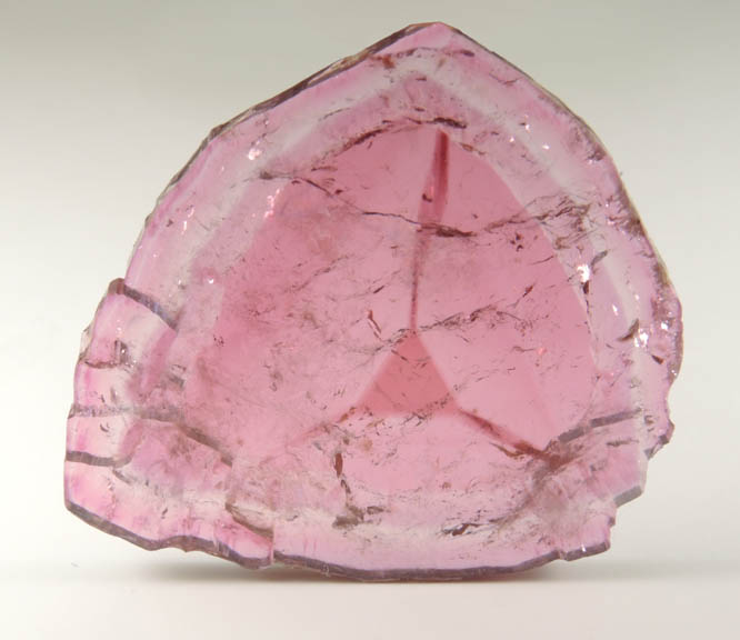 Elbaite var. Rubellite Tourmaline from Malchanskoye (Malkhan) pegmatite field, Chitinskaya Oblast', Transbaikalia, Siberia, Russia