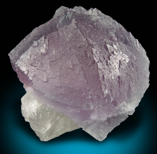 Fluorite (zoned hemispherical crystals) from De'an Mine, Wushan, 25 km north of De'an city, Jiujiang, Jiangxi, China