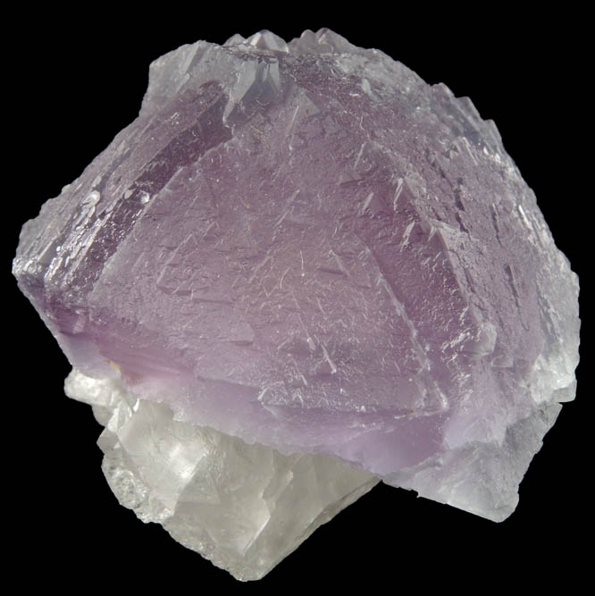 Fluorite (zoned hemispherical crystals) from De'an Mine, Wushan, 25 km north of De'an city, Jiujiang, Jiangxi, China