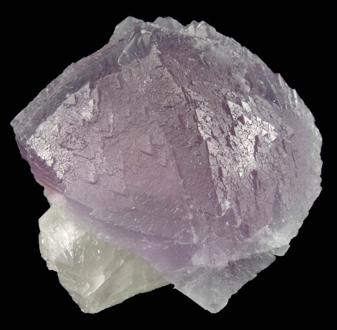 Fluorite (zoned hemispherical crystals) from De'an Mine, Wushan, 25 km north of De'an city, Jiujiang, Jiangxi, China