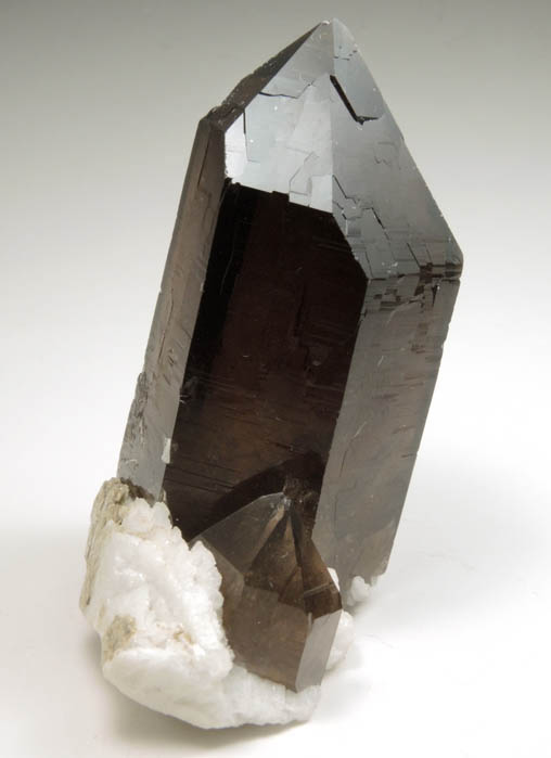 Quartz var. Smoky Quartz from Moat Mountain, west of North Conway, Carroll County, New Hampshire