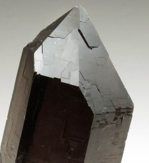 Quartz var. Smoky Quartz from Moat Mountain, west of North Conway, Carroll County, New Hampshire