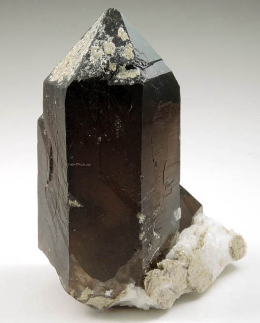 Quartz var. Smoky Quartz from Moat Mountain, west of North Conway, Carroll County, New Hampshire