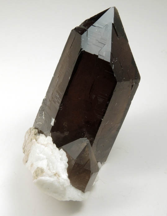 Quartz var. Smoky Quartz from Moat Mountain, west of North Conway, Carroll County, New Hampshire