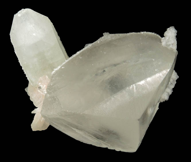 Calcite with Apophyllite and Stilbite from Jalgaon, Maharashtra, India