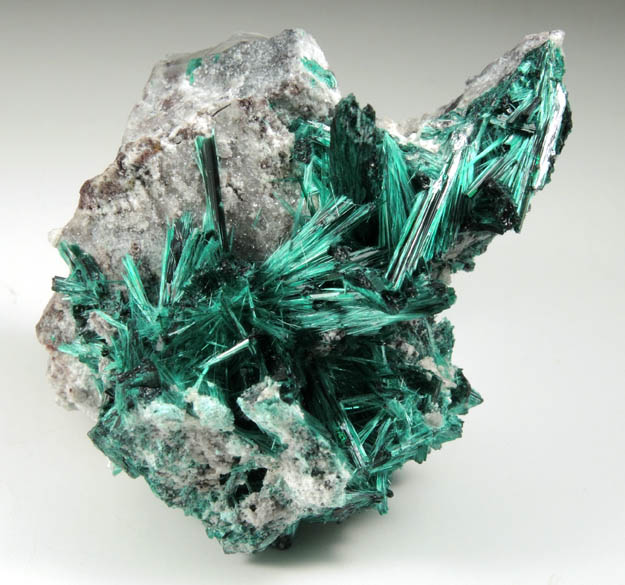 Brochantite from Milpillas Mine, Cuitaca, Sonora, Mexico