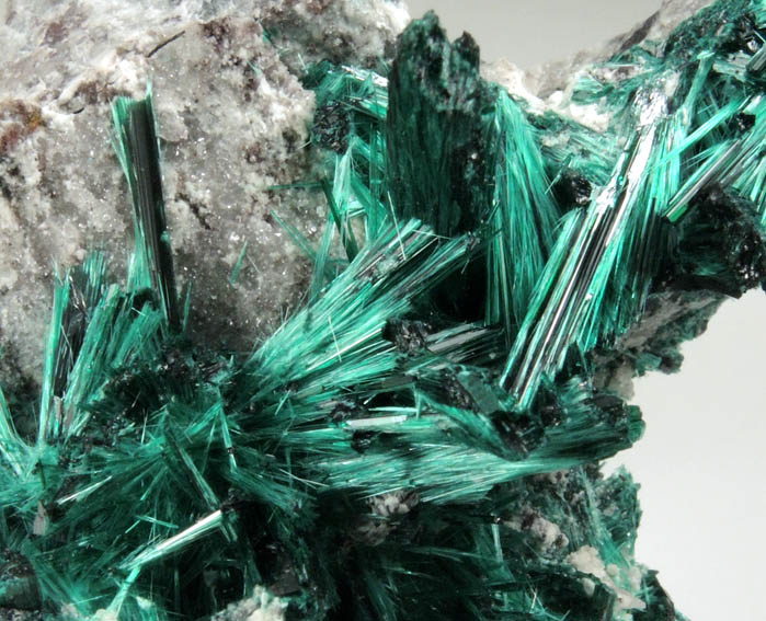 Brochantite from Milpillas Mine, Cuitaca, Sonora, Mexico