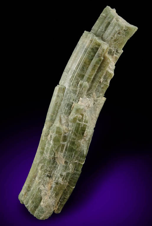 Elbaite Tourmaline (distorted S-shaped crystals) from Mount Mica Quarry, Paris, Oxford County, Maine
