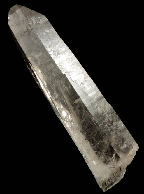 Quartz var. Smoky Quartz from Bear's Den, Mount Tabor, 50 meters north of Devil's Den quartz locality, Rutland County, Vermont