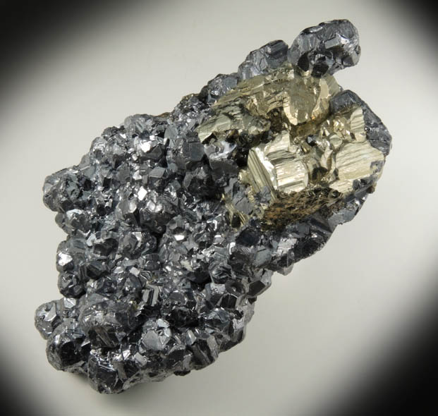 Galena, Pyrite, Sphalerite, Quartz from Huaron District, Cerro de Pasco Province, Pasco Department, Peru