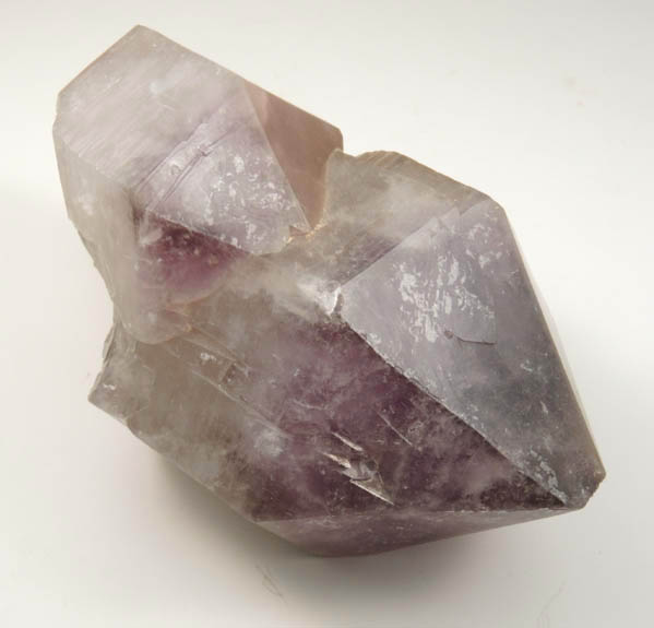 Quartz var. Smoky-Amethyst Quartz from Intergalactic Pit, Deer Hill, Stowe, Oxford County, Maine