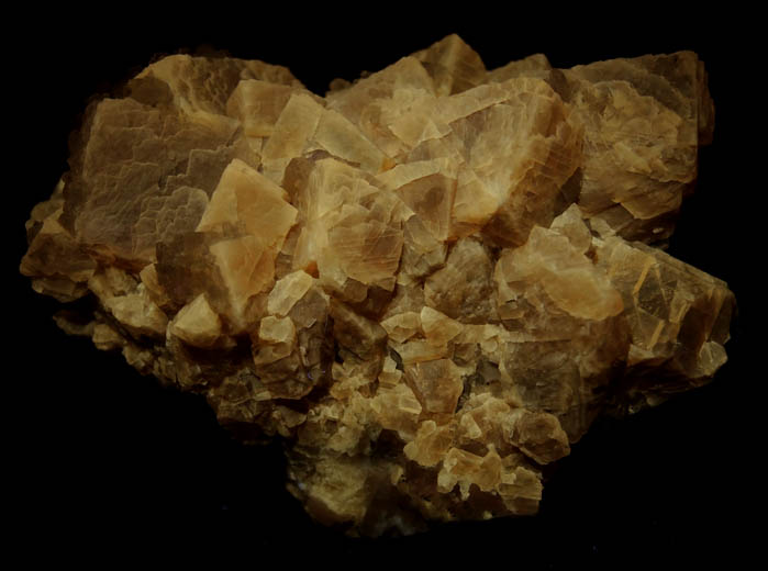 Harmotome on Calcite from Whitesmith Mine, near Strontian, Loch Sunart, Highland (formerly Argyll), Scotland