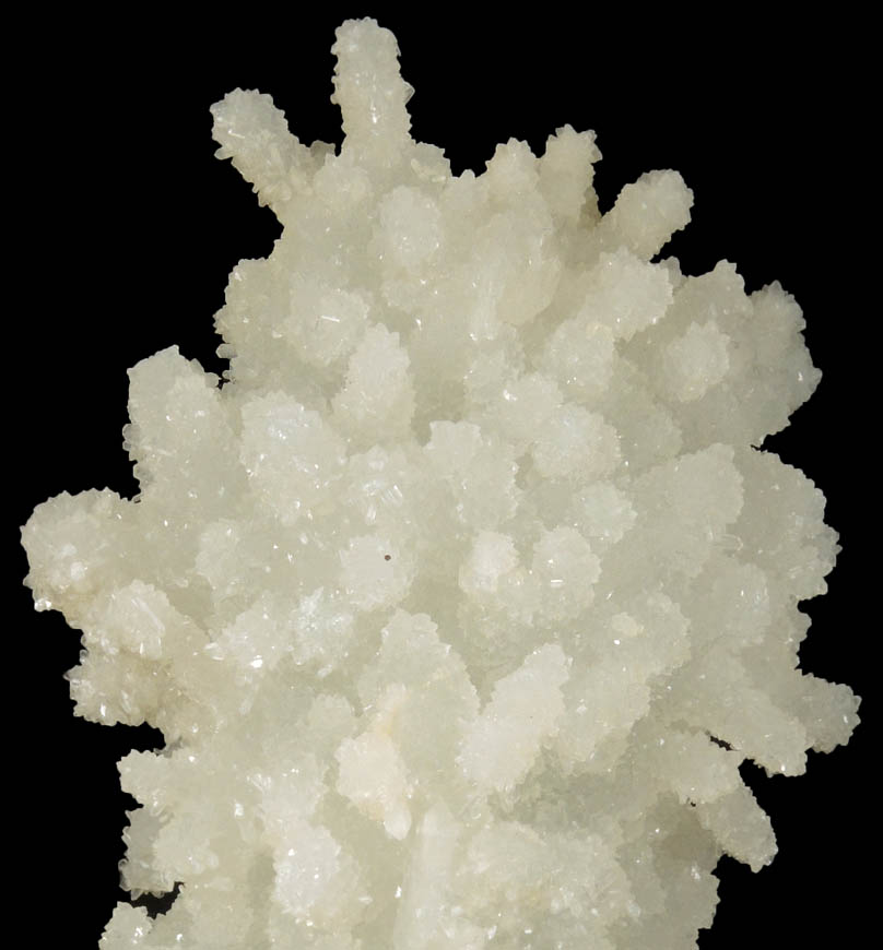 Quartz pseudomorphs after Laumontite(?) with Stilbite from Nashik District, Maharashtra, India