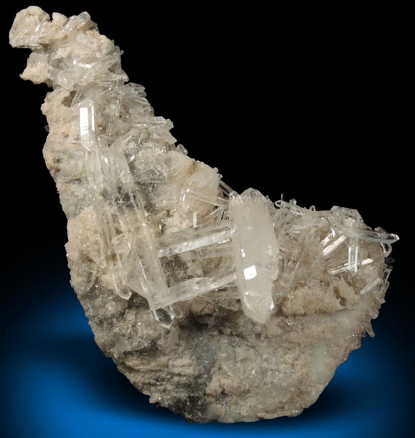 Quartz var. Solution Quartz from Jeffrey Quarry, near North Little Rock, Pulaski County, Arkansas