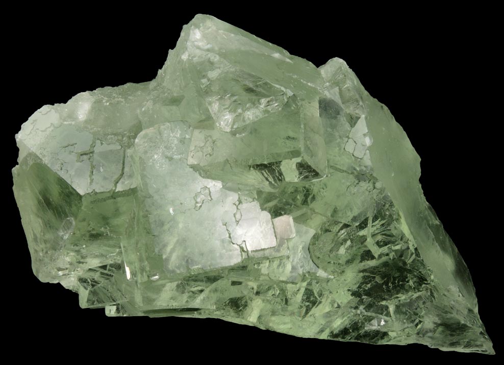 Fluorite from Xianghuapu Mine, Xianghualing, 32 km north of Linwu, Hunan Province, China