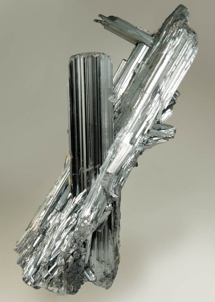 Stibnite from Wuning, Qingjiang, Jiujiang, Jiangxi, China