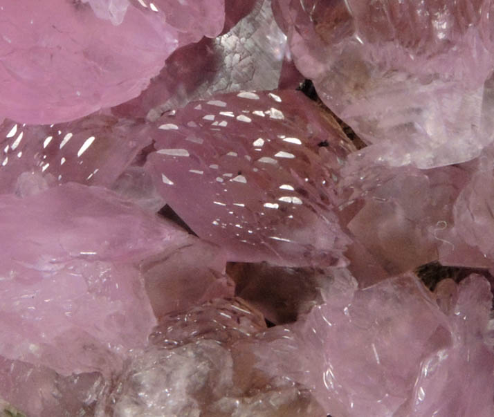 Calcite var. Cobaltian Calcite from Bou Azzer District, Drâa-Tafilalet Region, Morocco
