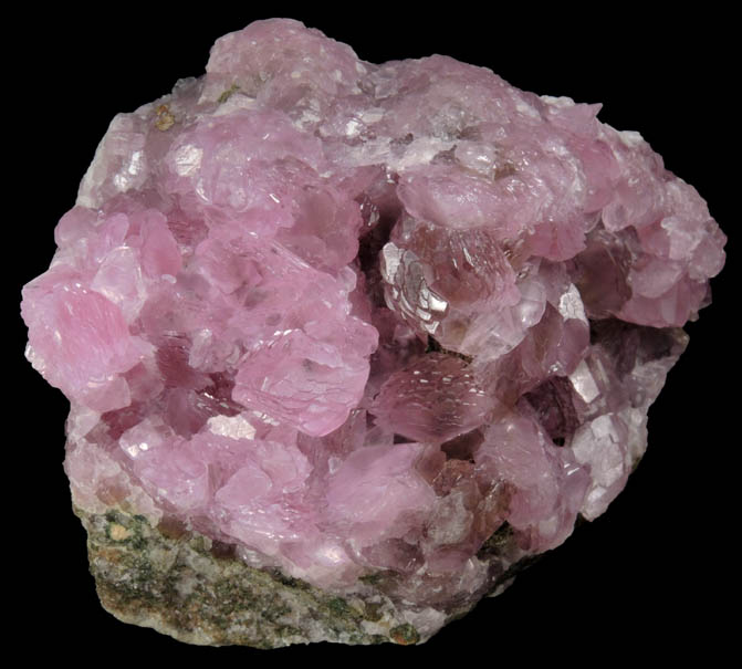 Calcite var. Cobaltian Calcite from Bou Azzer District, Dra-Tafilalet Region, Morocco