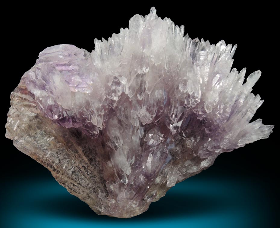 Quartz var. Amethyst Flower from Alto Uruguai, Rio Grande do Sul, Brazil