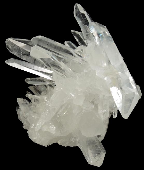 Quartz from Wegner Mines, Collier Creek, 4.4 km south of Mount Ida, Montgomery County, Arkansas