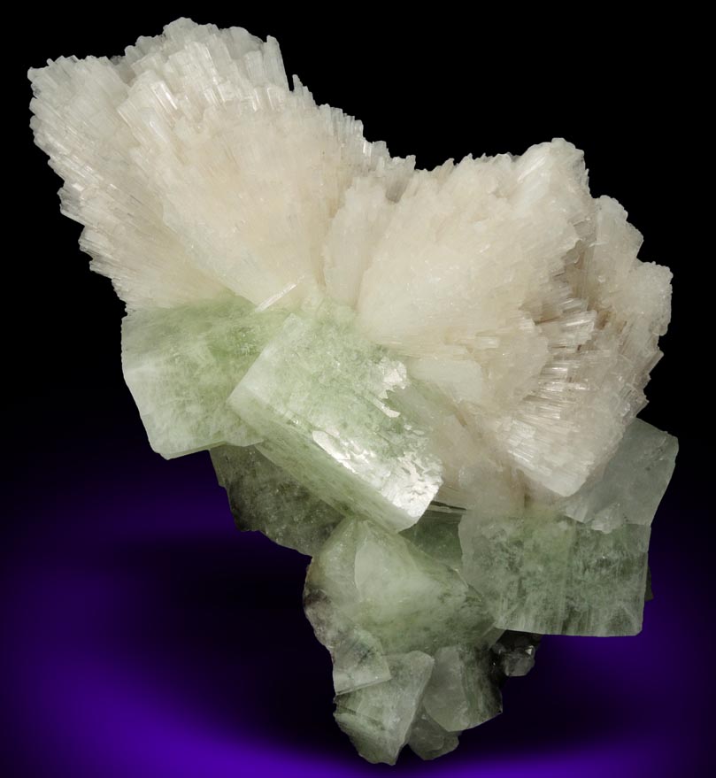 Scolecite and Apophyllite from Aurangabad, Maharashtra, India