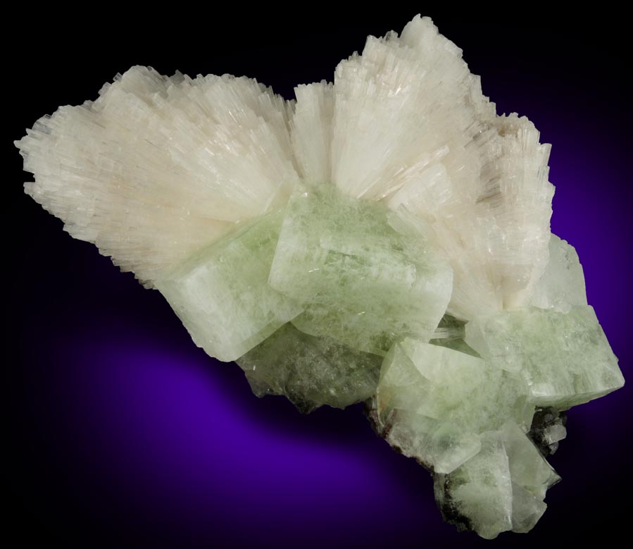 Scolecite and Apophyllite from Aurangabad, Maharashtra, India