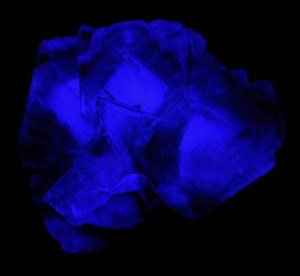 Fluorite (zoned crystals) from Okorusu Mine, 46.5 km north of Otjiwarongo, Otjozondjupa, Namibia