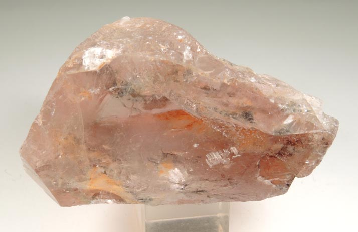 Fluorite (bi-colored) from Alto Ligonha Pegmatite Field, Zambezia Province, Mozambique