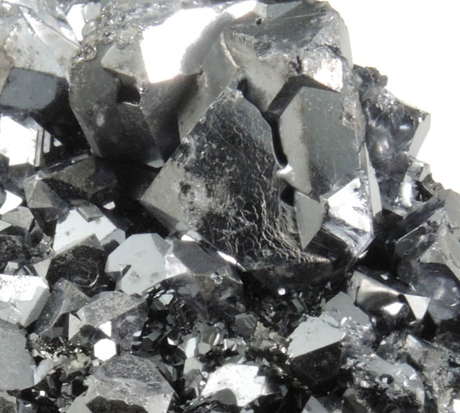 Galena (Spinel-Law twinned crystals) over Sphalerite from Deveti Septemvri Mine, Madan District, Rhodope Mountains, Bulgaria