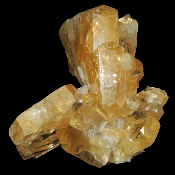 Barite from Meikle Mine, Rust Bucket pocket, Elko County, Nevada